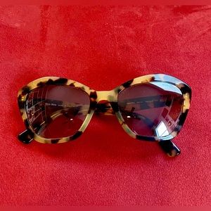 Miu Miu Tortoise Cat-Eye Sunglassesp